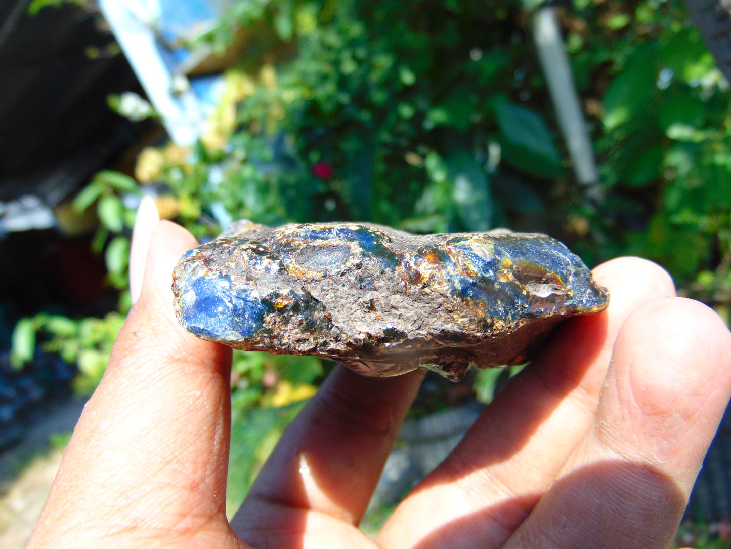 57 gram Rough Raw Indonesian Blue Amber for Healing AGRB16