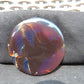 82 gram Round Flat 83x16 mm Indonesia Blue Brown Amber for Healing 25N278