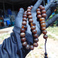 72 gr Tasbih Mesbah Rosary 33+2 Beads 15 mm Indonesian Caramel Amber for Healing 26TBA33