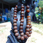 72 gr Tasbih Mesbah Rosary 33+2 Beads 15 mm Indonesian Caramel Amber for Healing 26TBA33