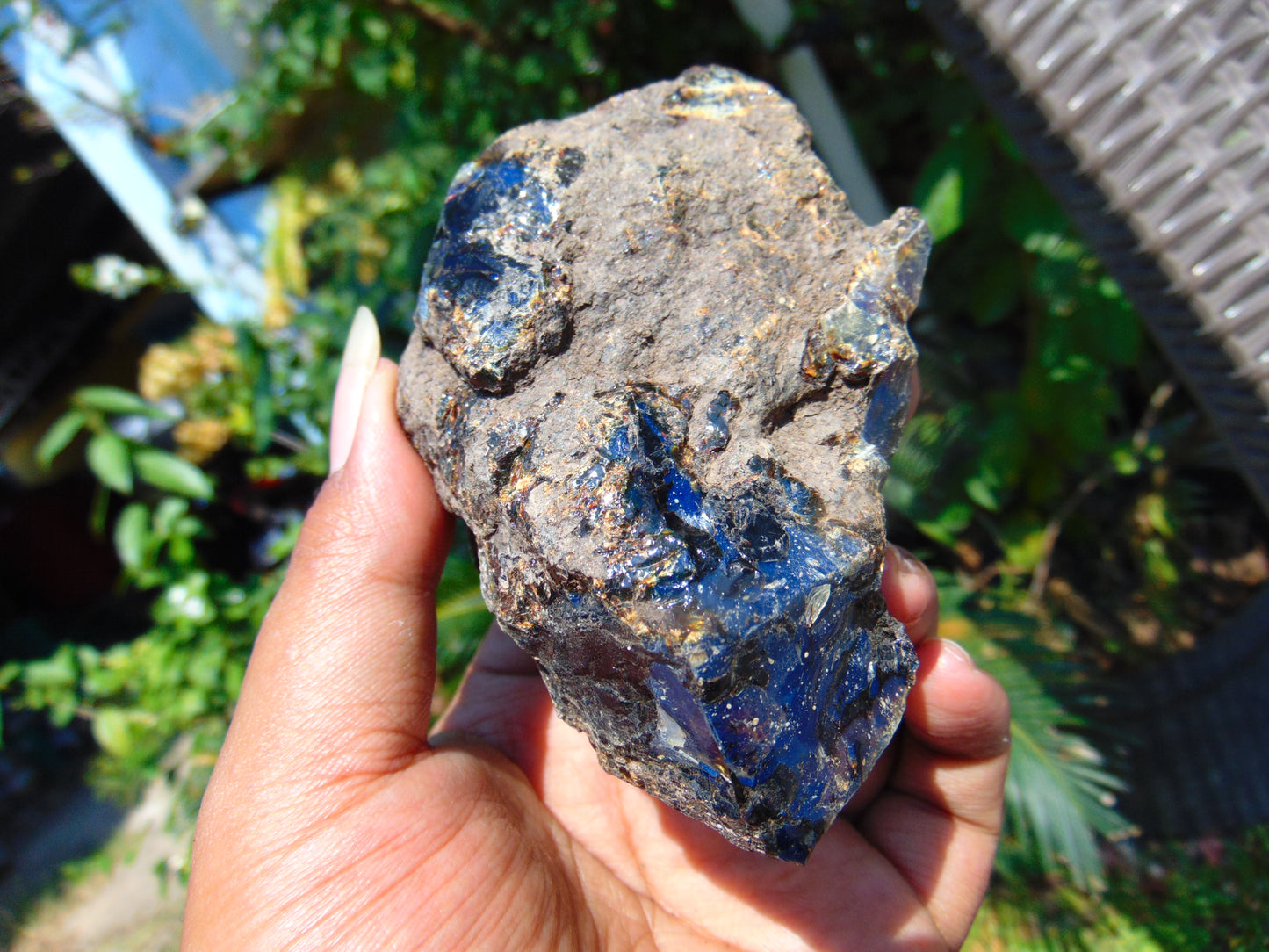 100 gram Rough Raw Indonesian Blue Amber for Healing AGRB11