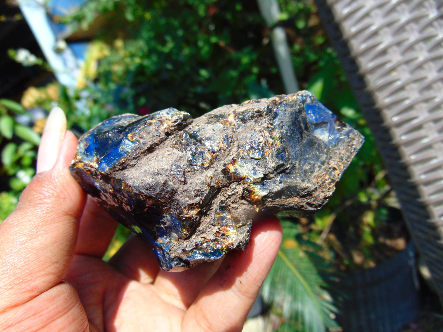 100 gram Rough Raw Indonesian Blue Amber for Healing AGRB11