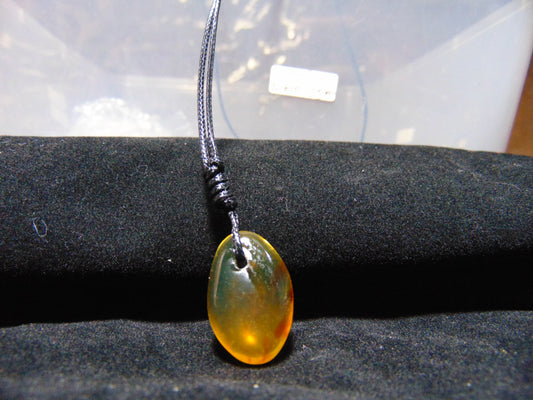 1 gr Pendant Indonesian Blue Amber for Healing PAN255