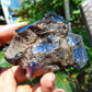 100 gram Rough Raw Indonesian Blue Amber for Healing AGRB11