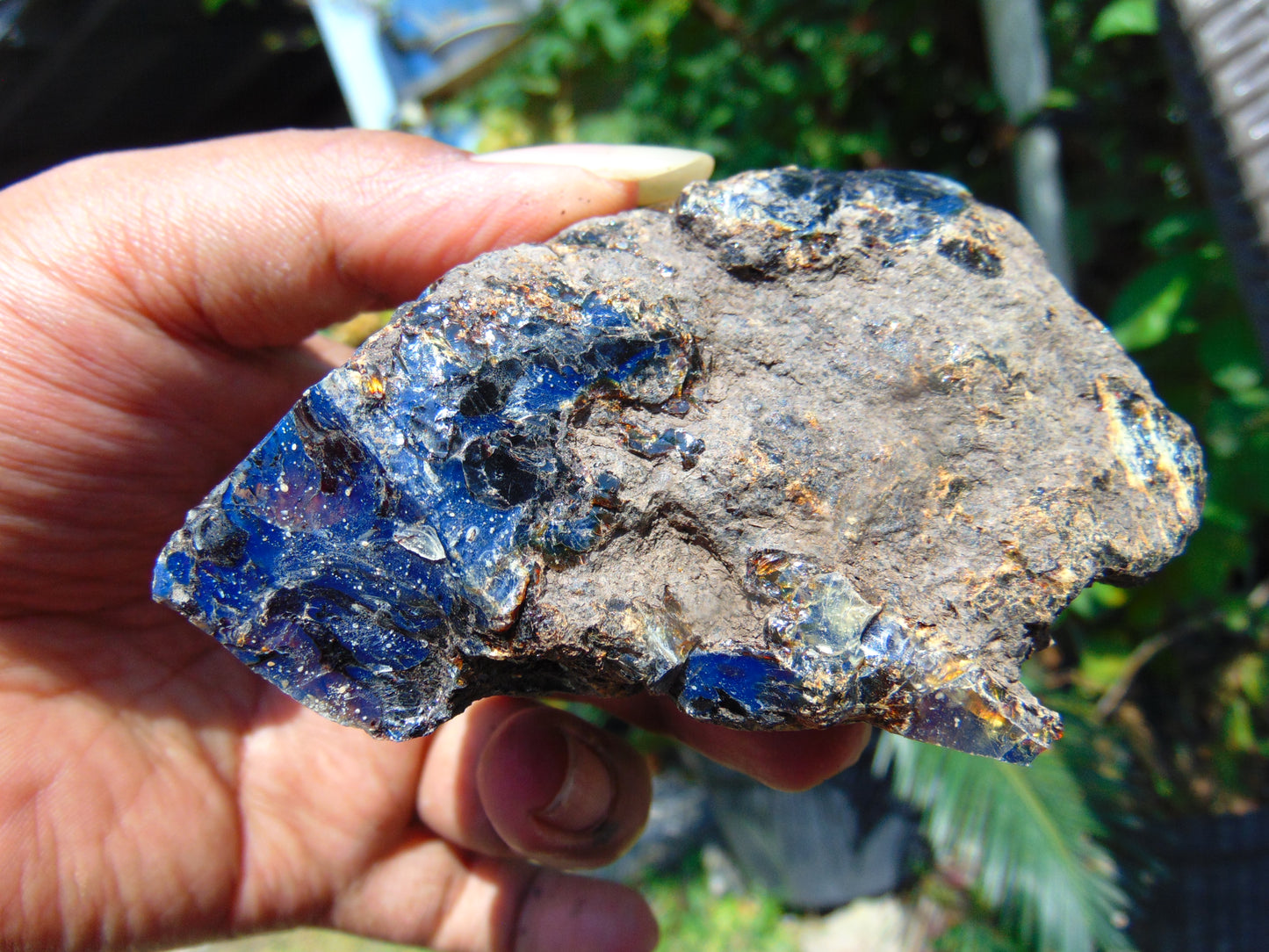 100 gram Rough Raw Indonesian Blue Amber for Healing AGRB11