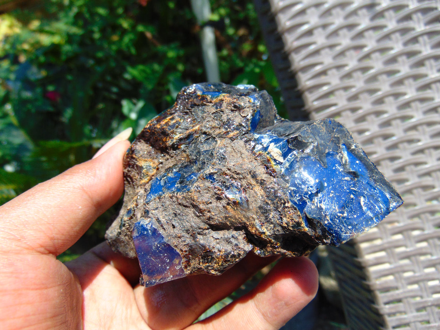 100 gram Rough Raw Indonesian Blue Amber for Healing AGRB11