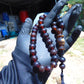 46 gr Tasbih Mesbah Rosary 33+2 Beads 12 mm Indonesian Cherry Red Amber for Healing 26TBA28