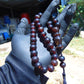 46 gr Tasbih Mesbah Rosary 33+2 Beads 12 mm Indonesian Cherry Red Amber for Healing 26TBA28