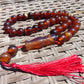 40 gr Tasbih Mesbah Rosary 33+2 Beads 12 mm Indonesian Crystal Red Amber for Healing 26TBA18