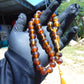 42 gr Tasbih Mesbah Rosary 33+2 Beads Indonesian Blue Amber for Healing 26TBA16