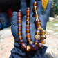 42 gr Tasbih Mesbah Rosary 33+2 Beads Indonesian Blue Amber for Healing 26TBA16