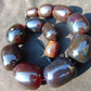 214 gr Big Necklace Indonesian Dark Red Amber for Healing A789