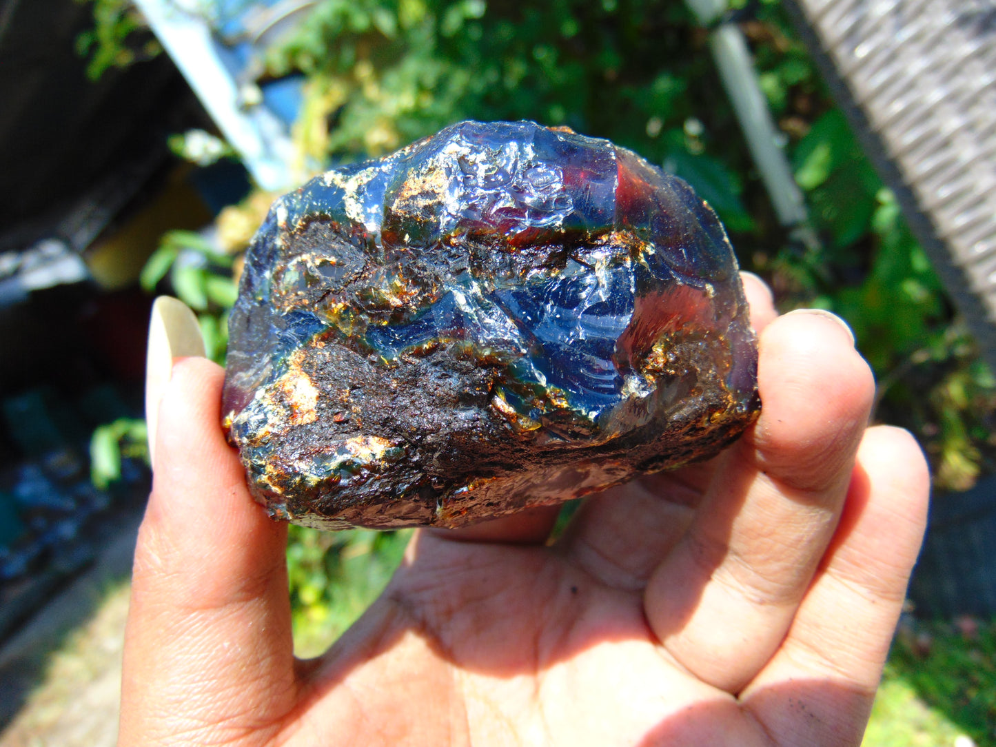 70 gram Rough Raw Indonesian Blue Amber for Healing AGRB13