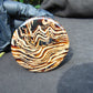 71 gram Round Flat 81x14mm Indonesia Amber for Healing 25Y254
