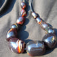 171 gr Big Necklace Indonesian Cherry Red Amber for Healing A795