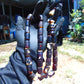 109 gr Tasbih Mesbah Rosary Komboloi 33+2 Beads Indonesian black blue Red white Amber for Healing 26TBA13