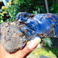 124 gram Rough Raw Indonesian Blue Amber for Healing AGRB8