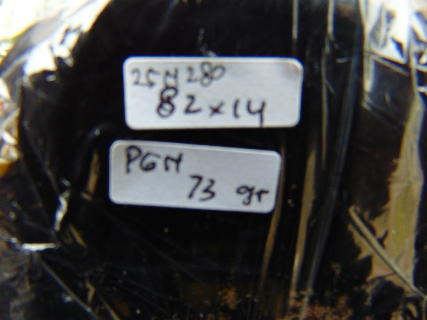 73 gram Round Flat 82x14mm Indonesia Amber for Healing 25N280