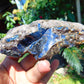 124 gram Rough Raw Indonesian Blue Amber for Healing AGRB8