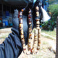 111 gr Tasbih Mesbah Rosary Komboloi 33+2 Beads Indonesian white Amber for Healing 26TBA08