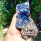 124 gram Rough Raw Indonesian Blue Amber for Healing AGRB8