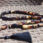 100 gr Tasbih Mesbah Rosary Komboloi 33+2 Beads Indonesian Red White Amber for Healing 26TBA07
