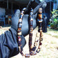 100 gr Tasbih Mesbah Rosary Komboloi 33+2 Beads Indonesian Red White Amber for Healing 26TBA07