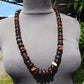 70 gram Small Beads Combination Necklace Indonesian dark Amber for Healing No.13