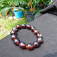22 gram 14 Beads Mala Bracelet Indonesian amber 13x16 mm for Healing A14G98