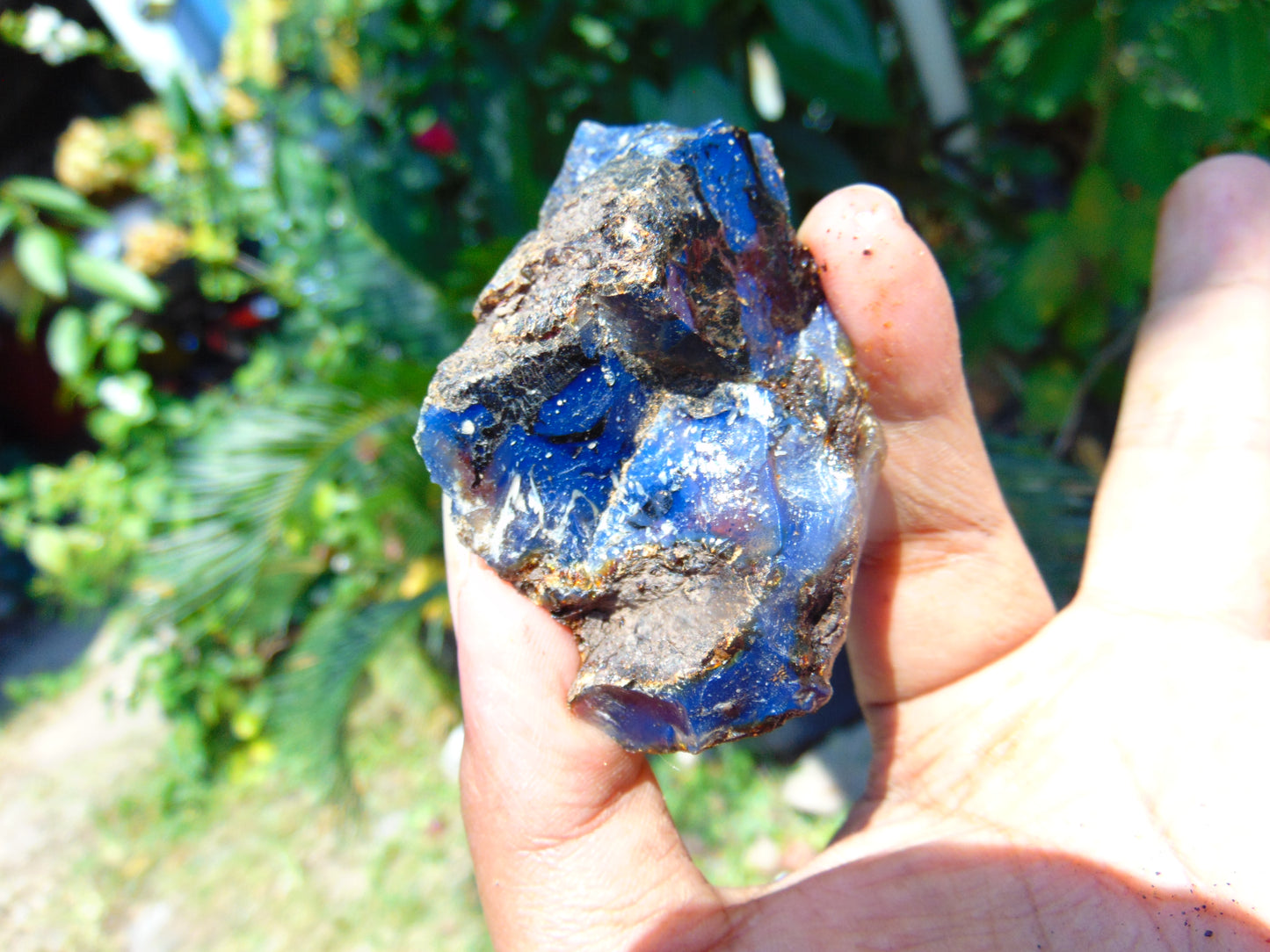 27 gram Rough Raw Indonesian Blue Amber for Healing AGRB64