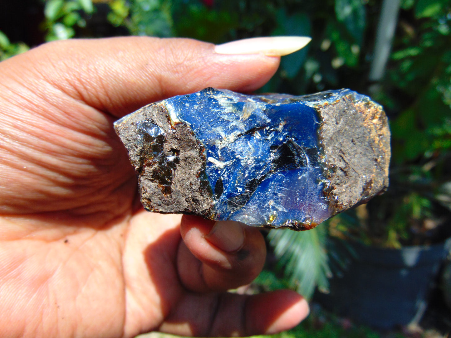 27 gram Rough Raw Indonesian Blue Amber for Healing AGRB64