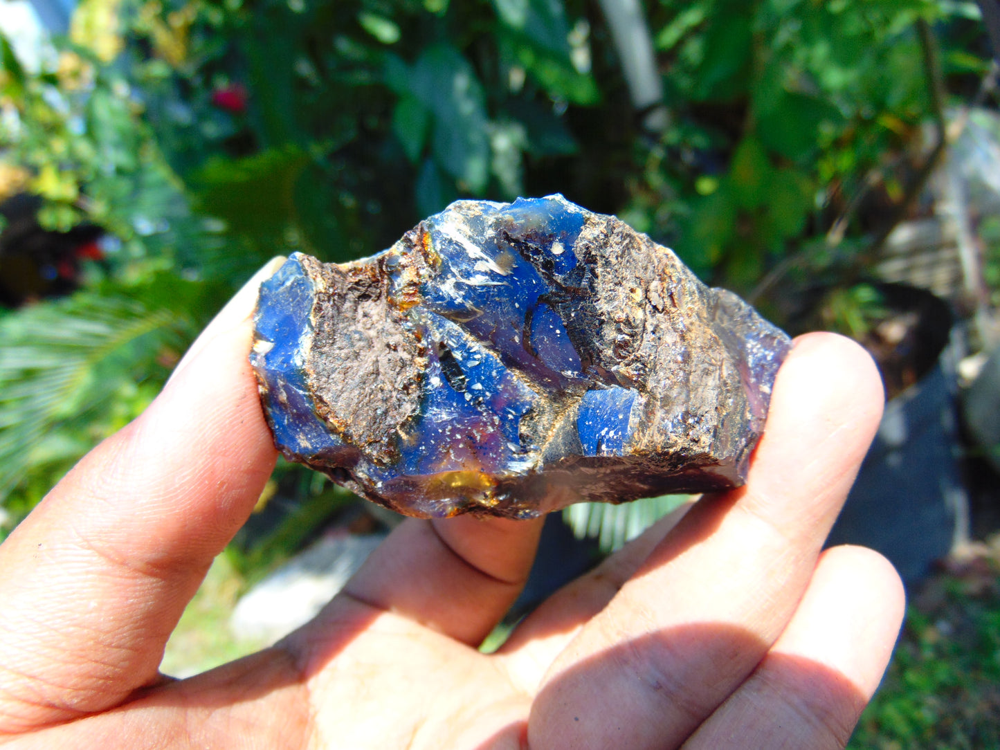 27 gram Rough Raw Indonesian Blue Amber for Healing AGRB64