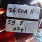 59 gr Komboloi Rosary 22+1 Beads Indonesian Cherry Red Amber for Healing 26COA11