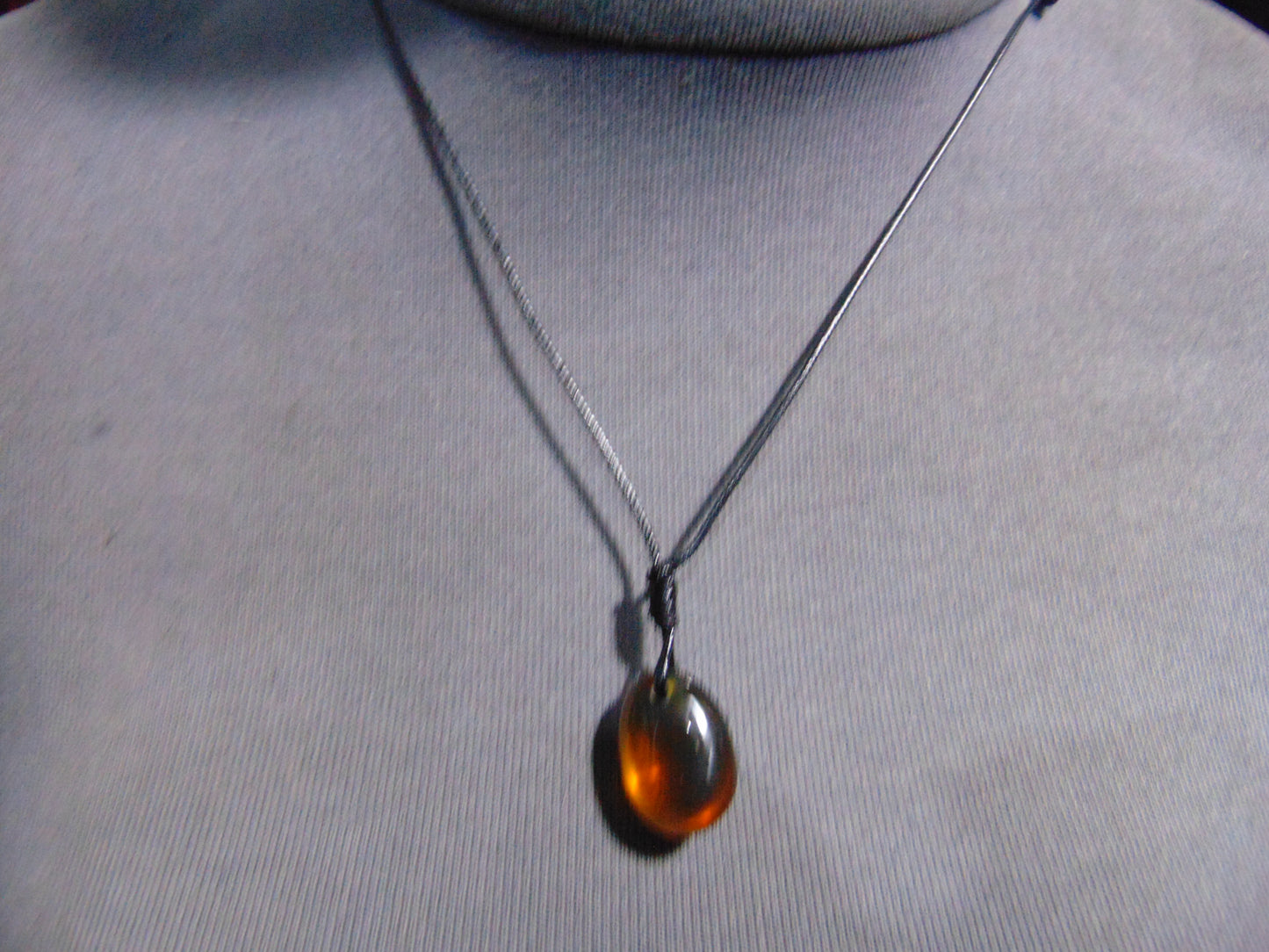 2 gram Pendant Indonesian Blue Amber for Healing PAA128
