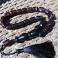 51 gr Komboloi Rosary 22+1 Beads Indonesian Cherry Red Amber for Healing 26COA10