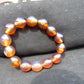 24 gram 14 Beads Mala Bracelet Indonesian amber 13x16 mm for Healing A14G74