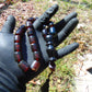 51 gr Komboloi Rosary 22+1 Beads Indonesian Cherry Red Amber for Healing 26COA10