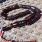 56 gr Komboloi Rosary 22+1 Beads Indonesian Blue Blue Amber for Healing 26COA08