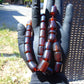 56 gr Komboloi Rosary 22+1 Beads Indonesian Blue Blue Amber for Healing 26COA08