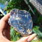 122 gram Rough Raw Indonesian Inclusion Blue Amber for Healing AGRB34