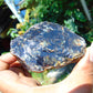 122 gram Rough Raw Indonesian Inclusion Blue Amber for Healing AGRB34