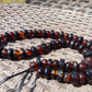 71 gr Small Beads Combination Necklace Indonesian Dark Red Amber for Healing NC8