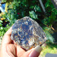 122 gram Rough Raw Indonesian Inclusion Blue Amber for Healing AGRB34