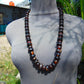 71 gr Small Beads Combination Necklace Indonesian Dark Red Amber for Healing NC8