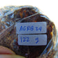 122 gram Rough Raw Indonesian Inclusion Blue Amber for Healing AGRB34