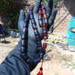 93 gr Tasbih Mesbah Rosary 33+2 Beads Indonesian Blue Cherry Red Amber for Healing 26TBA11
