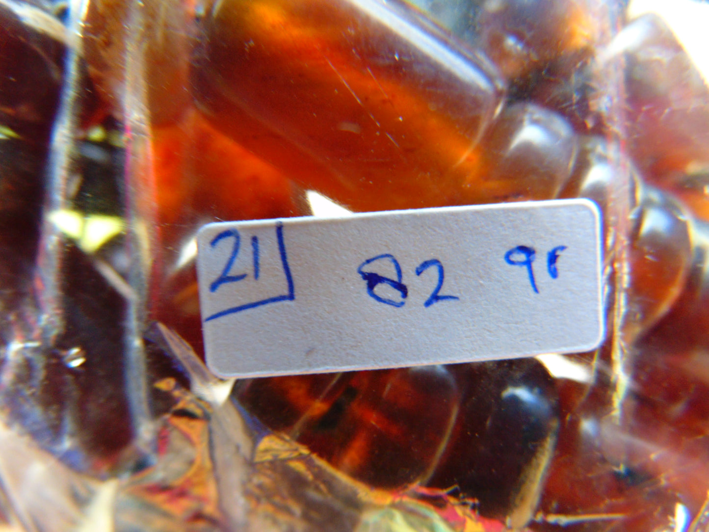 82 gram Small Beads Combination Necklace Indonesian Amber for Healing No.21
