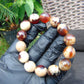 25 gram 14 Beads Mala Bracelet Indonesian amber 13x16 mm for Healing A14G81