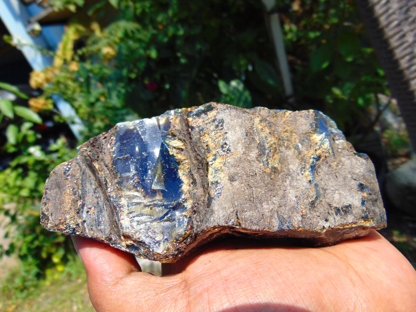 129 gram Rough Raw Indonesian Blue Amber for Healing AGRB25