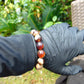 25 gram 14 Beads Mala Bracelet Indonesian amber 13x16 mm for Healing A14G81